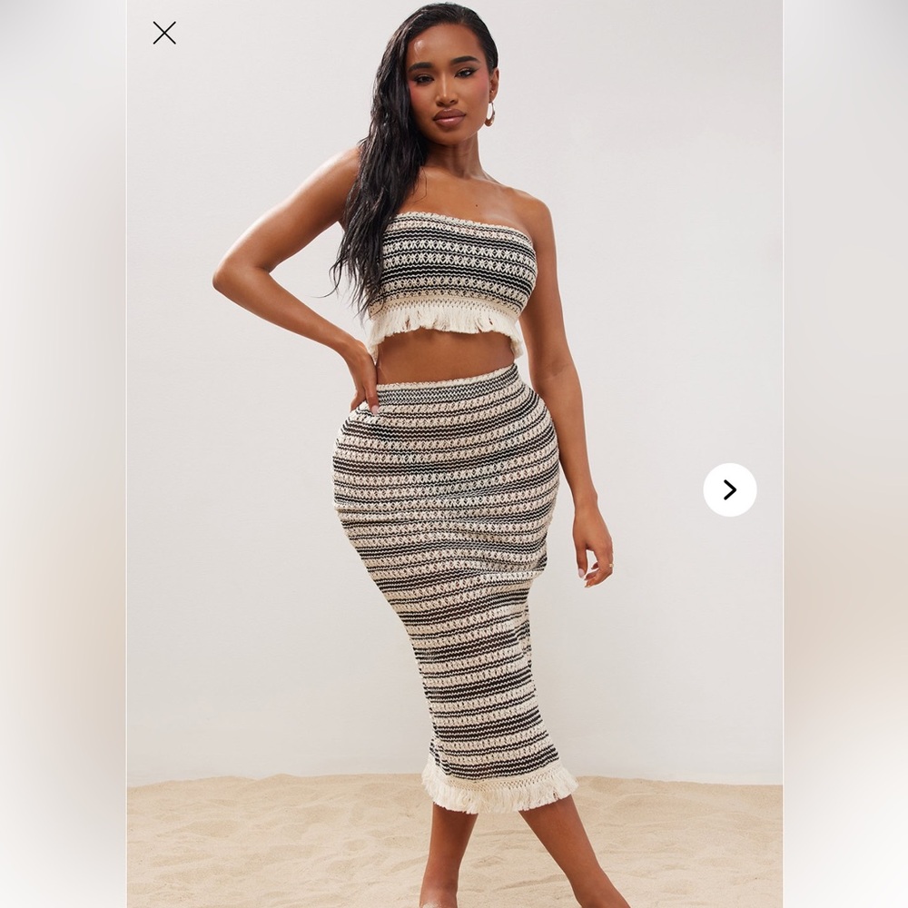 Fashion Nova ‘ Mornings in Tulum’ Cover up skirt set